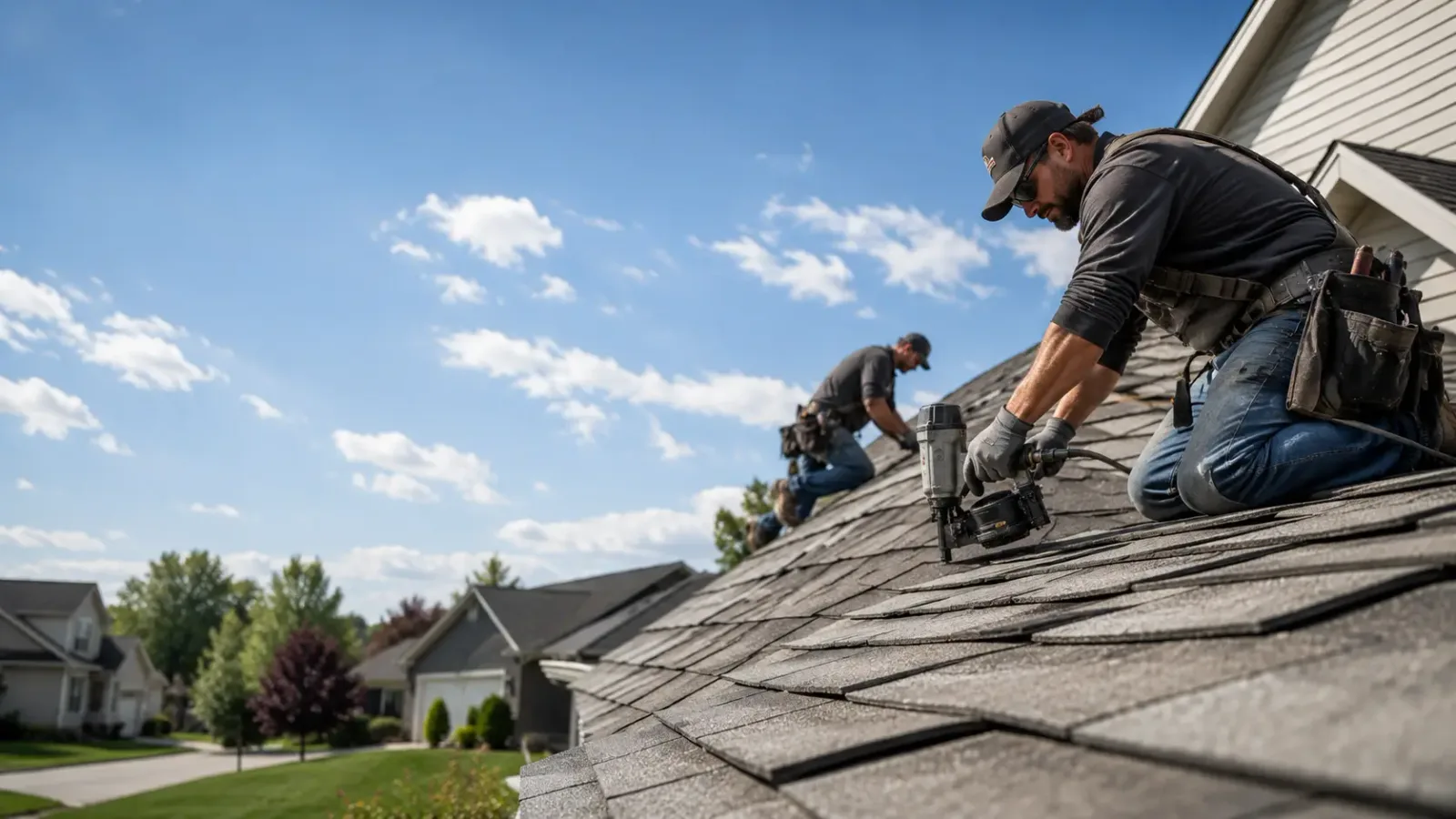 Storm Damage Roof Repair in Markleton, PA near me